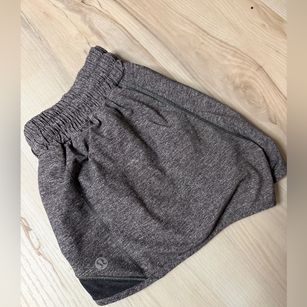 Lululemon Heathered Gray Athletic Short